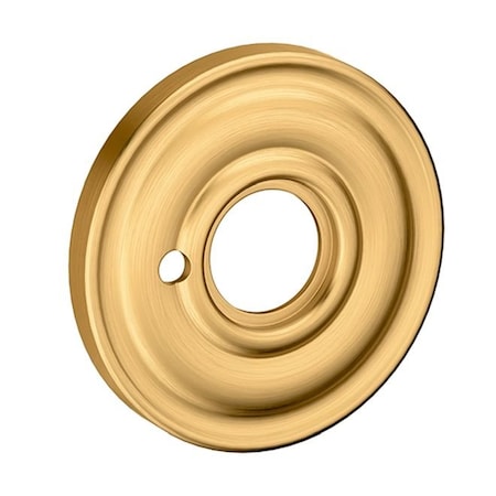 Baldwin Single Passage Rosettes Lifetime Satin Brass 5148.044.I